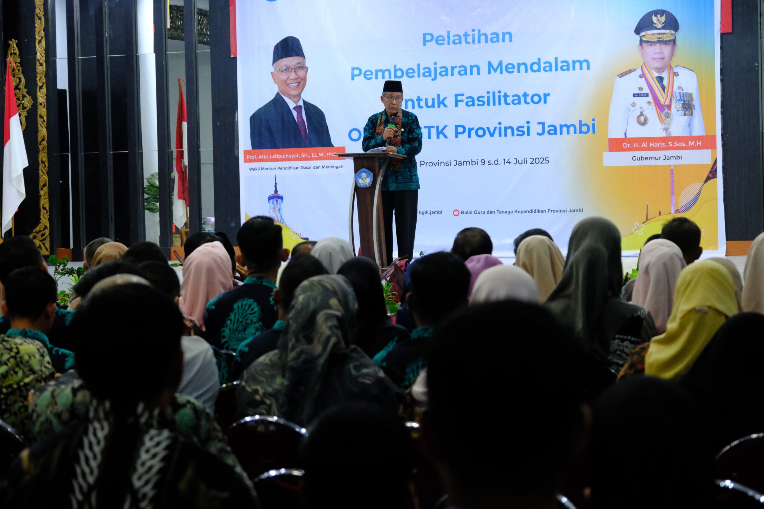 Wagub Sani: Pelatihan Pembelajaran Mendalam, Persiapkan Fasilitator Sebagai Agen Perubahan