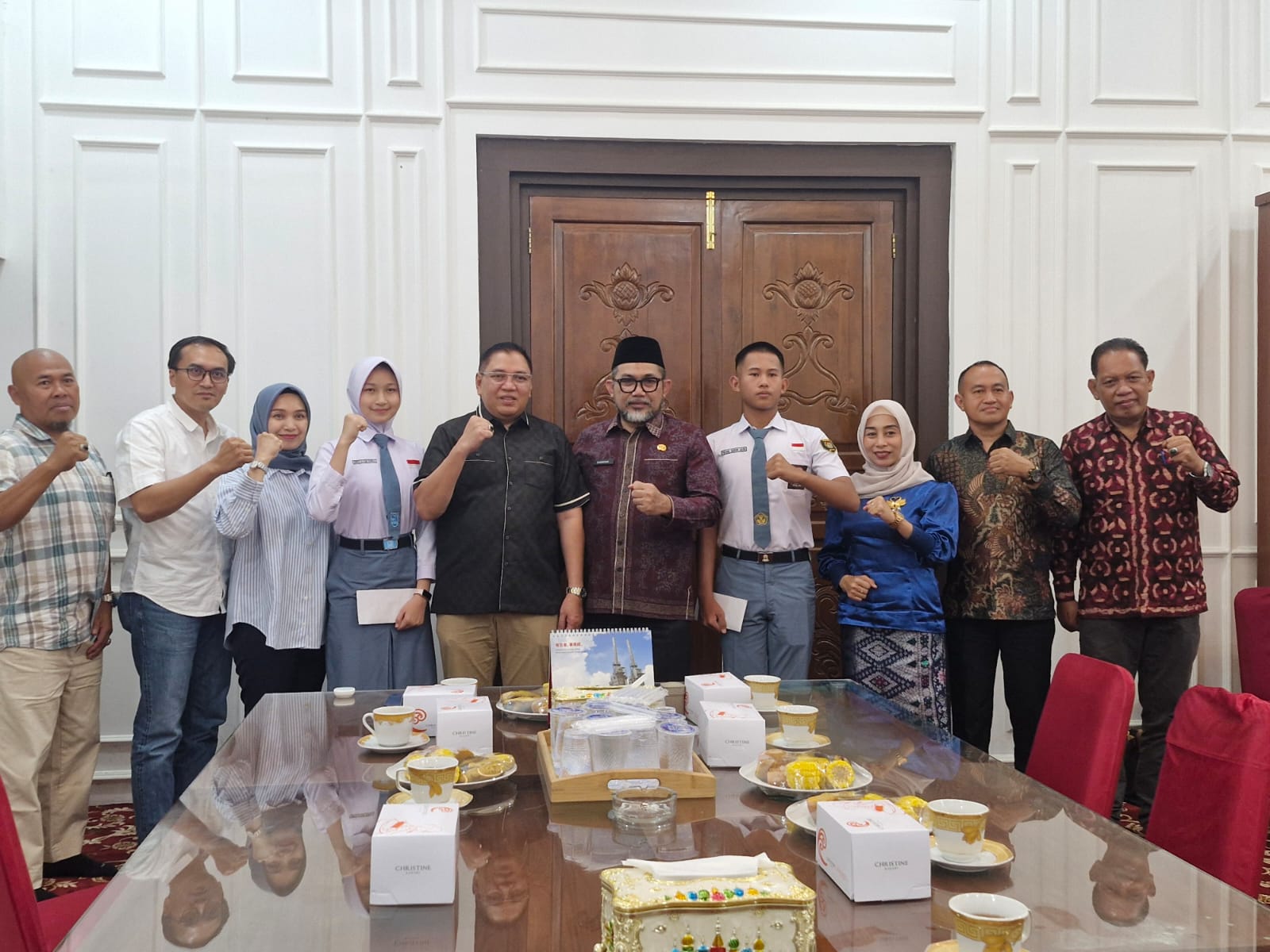 Sekda Sudirman Lepas 2 Capaska Tingkat Pusat Utusan Provinsi Jambi
