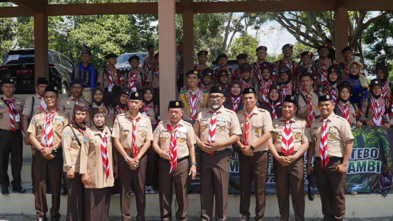 Buka Jambore Daerah Pramuka Jambi, Gubernur Al Haris: Sebagai Wadah Mengasah Wawasan, Kepemimpinan dan Kemandirian 