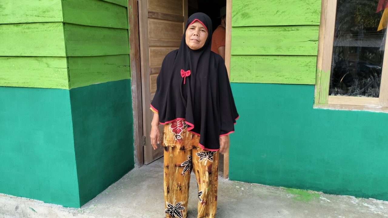 Rumah Impian Jadi Nyata, Ibu Maimunah Tak Henti Ucapkan Terima Kasih Kepada Satgas TMMD